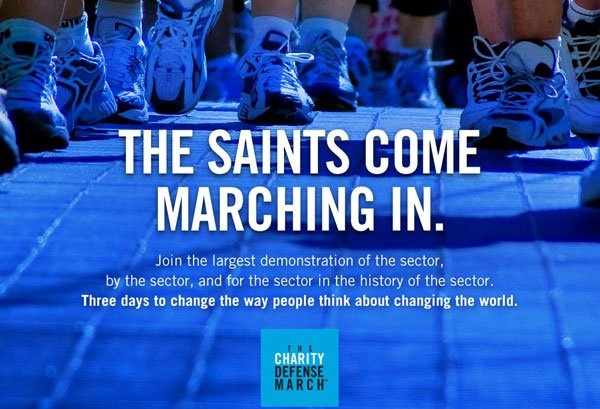 Advocate Plans a 3-Day March to Raise $1-Million for a Movement Aimed at Boosting Nonprofit Power