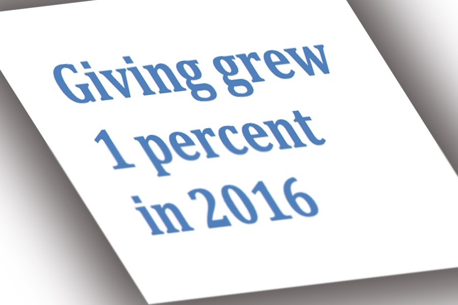 Giving Climbed in 2016 but at a Slower Rate Than Before, Study Finds