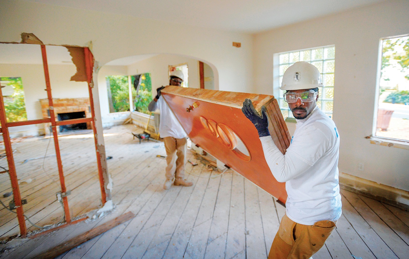 Rebuilding Lives by Tearing Down Old Houses