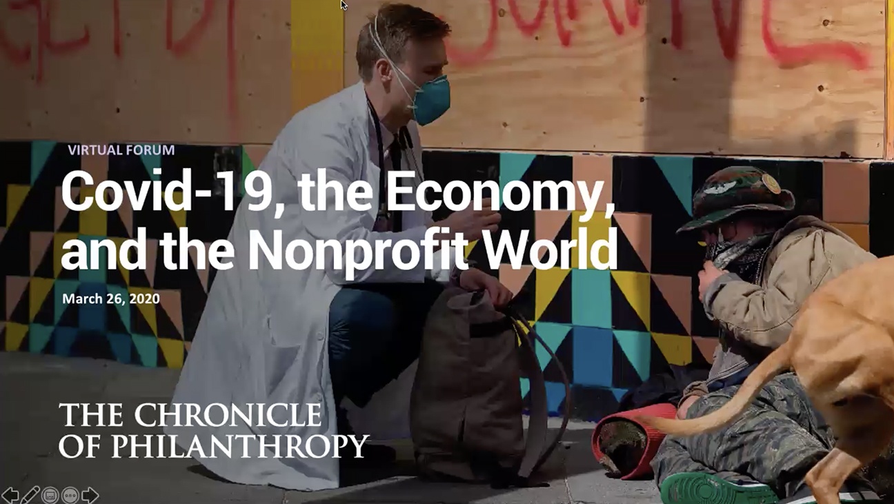 Covid-19, the Economy, and the Nonprofit World: A Virtual Forum